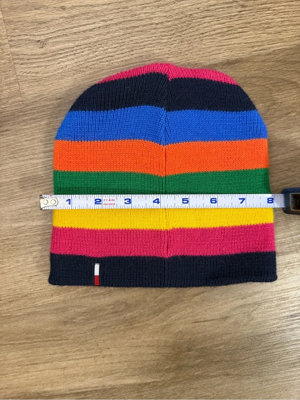 Tommy Hilfiger Kids Multicolor Striped Knit Beanie